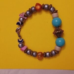 Homemade Multi-Color Beaded Bracelet